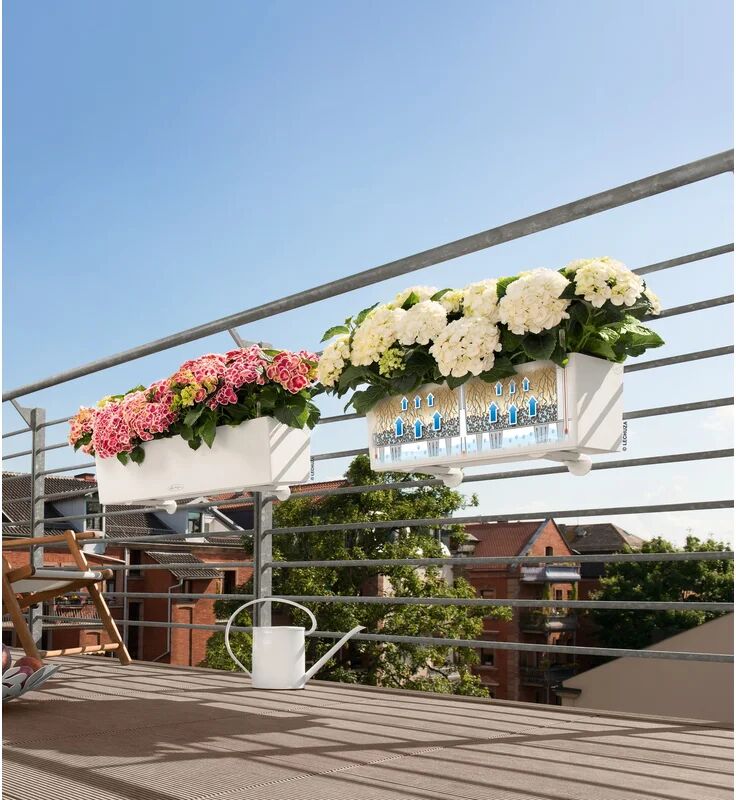 LECHUZA Vaso con supporto  Balconera Color 80 H 19 cm, L 19 x