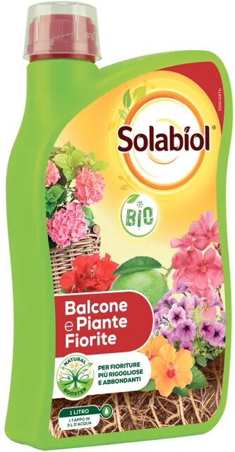 SOLABIOL Concime liquido  Bio Piante Fiorite da diluire