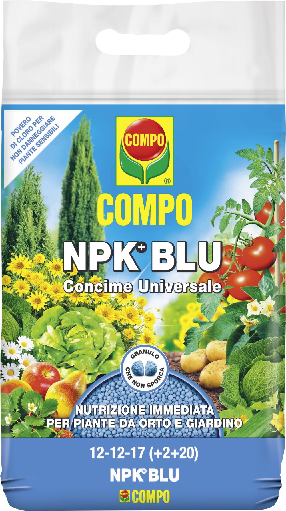 Compo Concime universale granulato  NPK BLU 4 kg