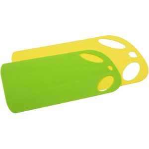 Leroy Merlin Tagliere giallo e verde L 30 x P 14 cm