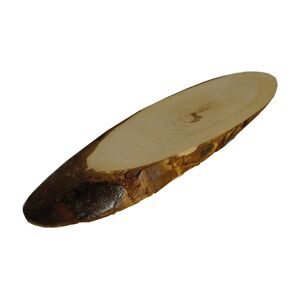 leroy merlin tagliere ovale con corteccia in legno naturale l 45 x p 17 cm