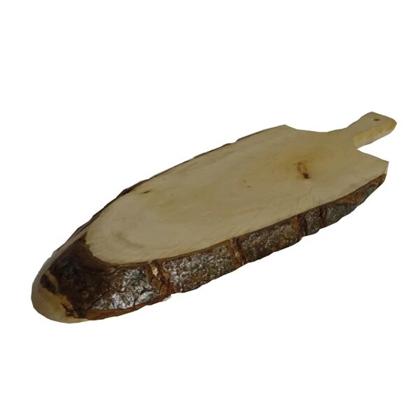 leroy merlin tagliere sagomato con corteccia in legno naturale l 37 x p 14 cm