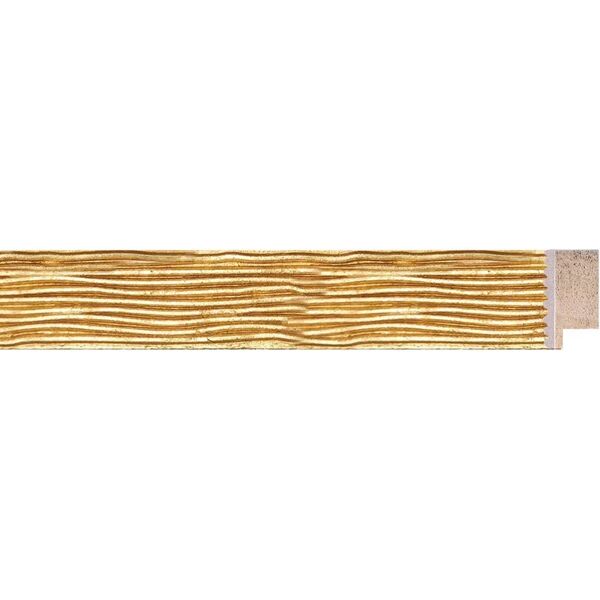 leroy merlin asta per cornice spaghetti in legno foglia oro dorato 2.8 cm