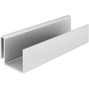 DELINIA ID Porta posate per barra a muro cucina gancio argento P 19 cm x L 50 x H 21.9 mm