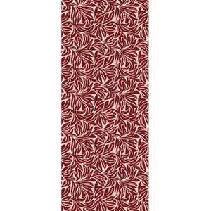 d-c-fix Tovaglia tondo  Montecarlo in pvc, D. 160 cm foglie rosse e bianche