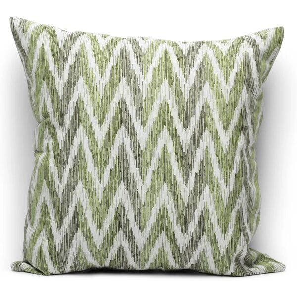 leroy merlin fodera per cuscino zig zag verde 60x60 cm