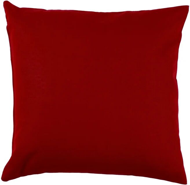 leroy merlin fodera per cuscino con zip rosso 60x60 cm