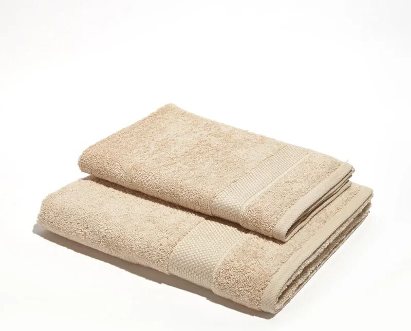 leroy merlin asciugamano cotone 100% beige 40 x 60 cm, made in italy