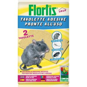 FLORTIS Trappola per ratto e talpa e mouse  in tavolette