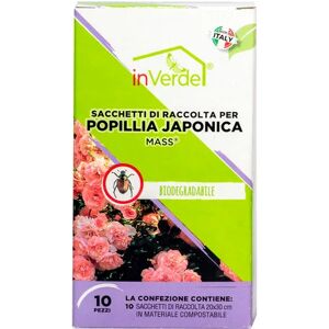 Leroy Merlin Sacchetti ricambio 10 pz per trappola Popilia Japonica