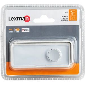 LEXMAN Pulsante campanello  alimentazione elettrica bianco