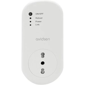 AVIDSEN Adattatore collegato Wi-Fi  10/16A - 3600W bianco