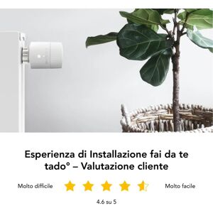 TADO Termostato intelligente e connesso   Kit Testina Smart V3+ Basic bianco