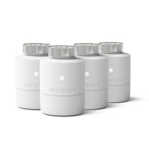 TADO Kit valvole termostatiche manuali   4 x Testina Smart - Modello Basic bianco