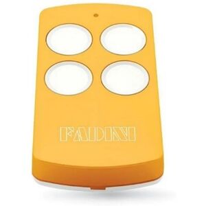 FADINI Telecomando Rolling code  FA/5313GL in abs giallo 868 MHZ 4 canali