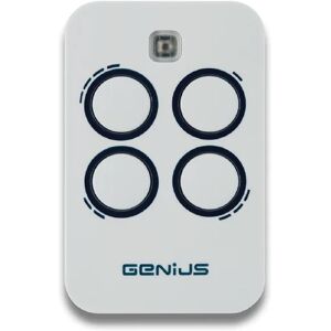 Genius Telecomando Rolling code  KILO GE/6100333 in abs bianco 868 MHZ 4 canali