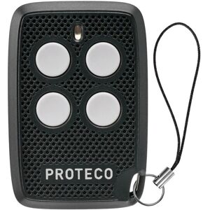 ProTeco Telecomando Codice fisso  ANGIE 4C F433 in abs nero 433.92 MHZ 2 canali