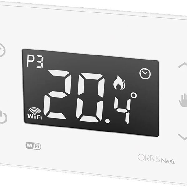 orbis termostato  nexu in wifi bianco