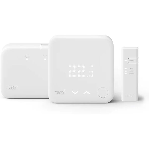 tado termostato intelligente e connesso  v3p-sk-wts01wrb01ib01-tc-eu bianco