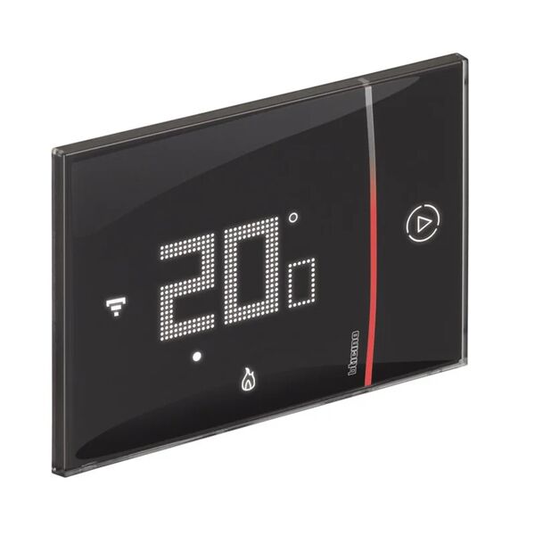 bticino termostato intelligente e connesso  cronotermostato wifi nero