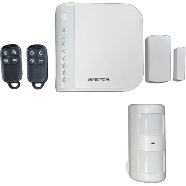 leroy merlin sistema di allarme wireless -67320040 antifurti sicurezza cm.12x12x3