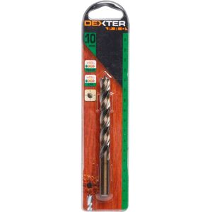 DEXTER PRO Punta elicoidale per legno codolo cilindrico  L 120 mm Ø 10 mm