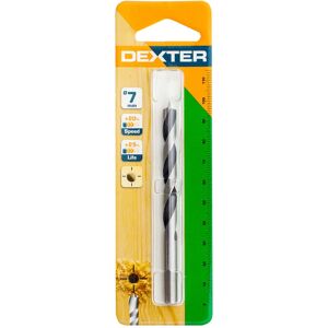 DEXTER Punta elicoidale per legno codolo cilindrico  L 100.0 mm Ø 7.0 mm