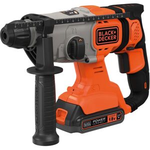 Black & Decker Martello tassellatore a batteria a batteria  , 18 V , 1.2 J 2 Ah, 1 batteria