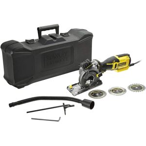 Stanley Sega circolare 650W Lama 89cm Guida laser + 3 lame  Fatmax 230V FME380K CASE