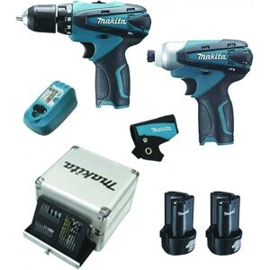 Makita Kit trapano hp330 + avvitatore td090 10,8v (dk1493x1)