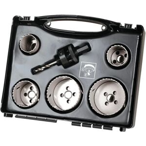 Wolfcraft Set punte multimateriale per impianti elettrici e idraulici, Diam.68 mm WOLFRAFT