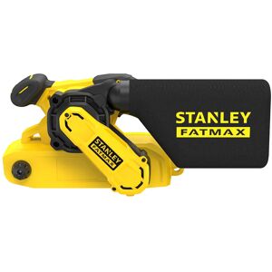 Stanley - Levigatrice a nastro Fatmax 1010 W 533x76 mm con 1 abrasivo e valigetta di trasporto kitbox