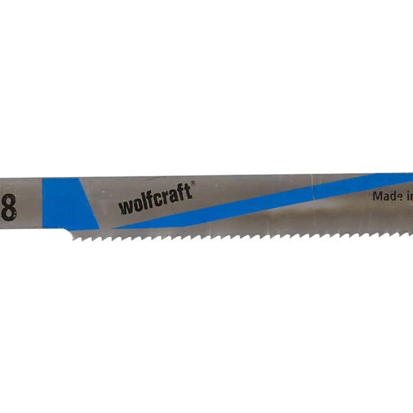 wolfcraft set lame per seghetto alternativo  in hss l 70 mm 2 pezzi