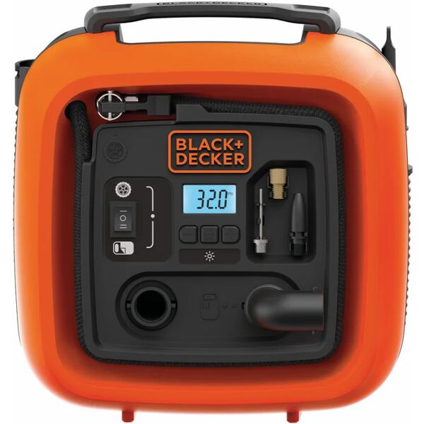 black & decker minicompressore per il tempo libero  11 bar