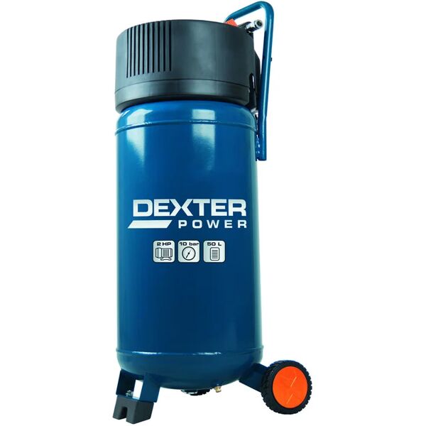 dexter compressore senza olio  ac 51v, 2 hp, 10 bar, 50 litri