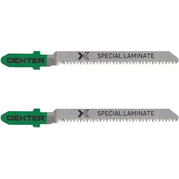 dexter set lame per seghetto alternativo  hl-12 in bimetallo l 76 mm 2 pezzi