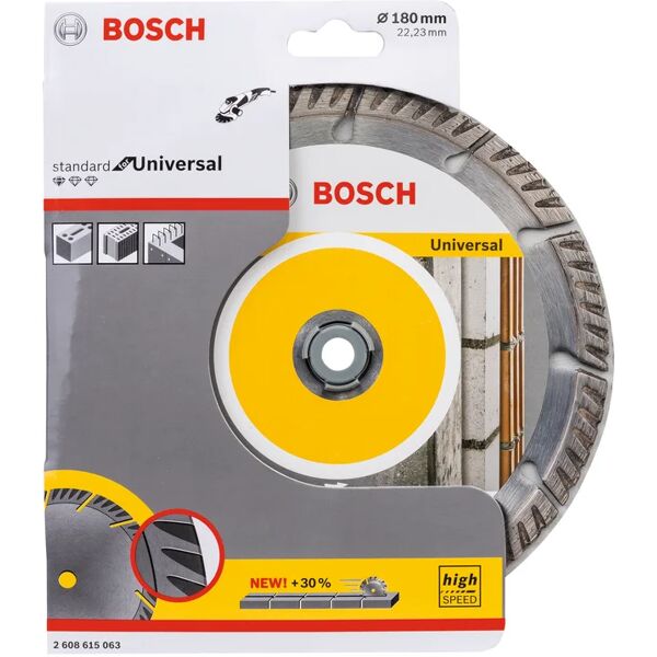 bosch disco da taglio diamantato segmentato  Ø180.0x22.2xsp2.4 mm