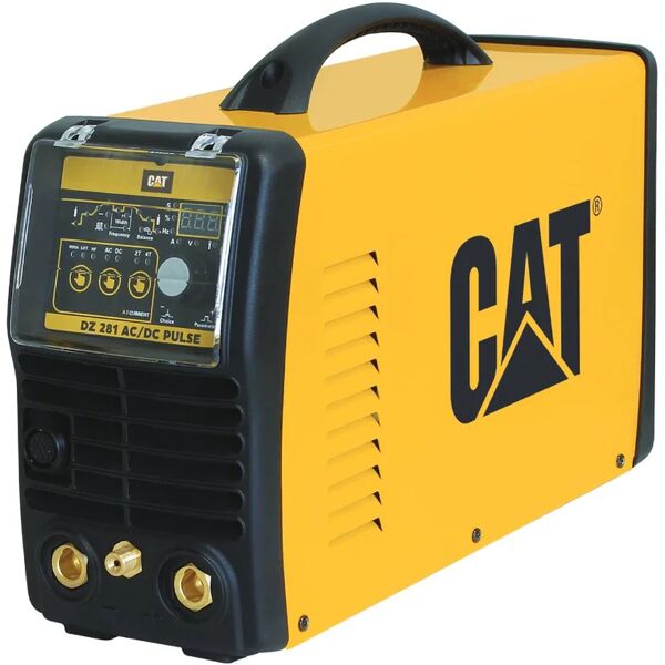 caterpillar saldatrice inverter  dz 281 ac/dc pulse mma, tig, tig puls 200 a 5700 w