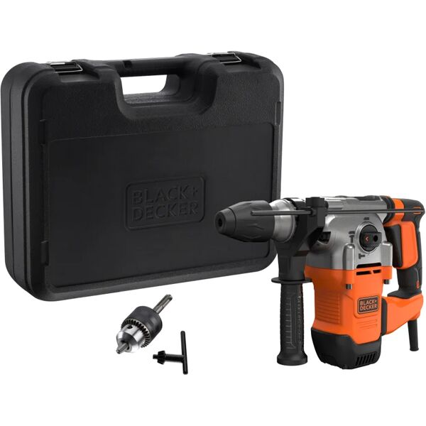 black & decker martello demolitore  behs03k-qs sds plus 1250w 900 giri/min