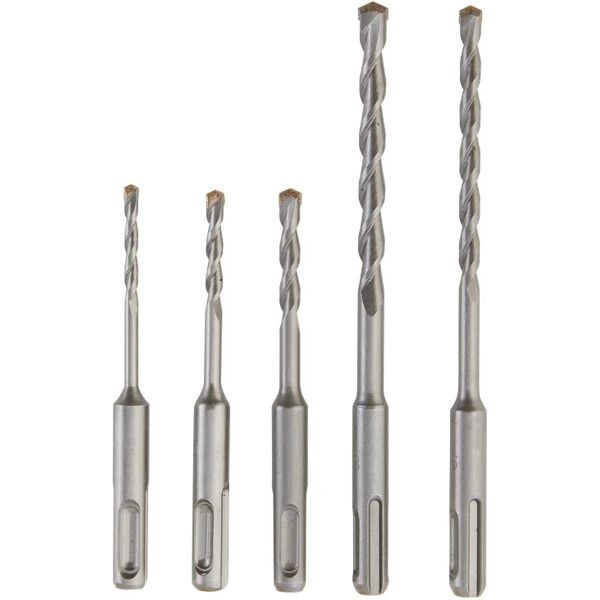 leroy merlin set di punte codolo sds plus Ø4/5/2x6/8 mm, 5 pezzi