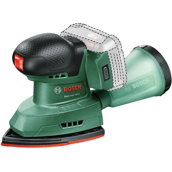 bosch levigatrice delta  easysander 18v-8, 18 v, senza batteria