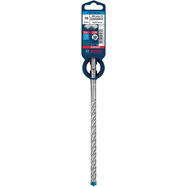 bosch punta per muro codolo sds plus  4tg 7x l 215 mm Ø 10 mm