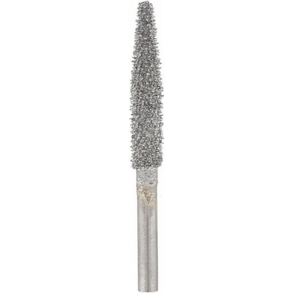 dremel 9931 fresa a denti strutturati a punta di freccia in carburo di tungsteno - Ø 6,4 mm