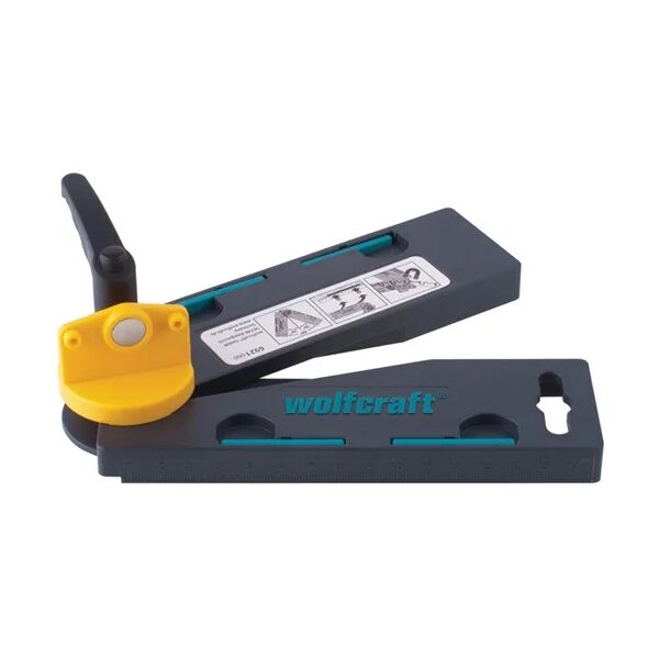 wolfcraft guida angolare con bisecanti automatici 6921000