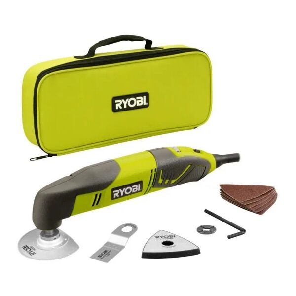 ryobi rmt200s - utensile multifunzione compatto e versatile per taglio e levigatura elettrico universale 200w -