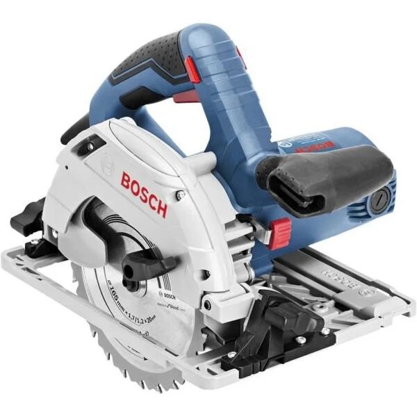 bosch sega circolare manuale gks 55+g (profondit� di taglio fino a 63 mm, attacco parallelo, in cartone)