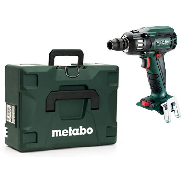 metabo avvitatore a impulsi 18 v ssw 18 ltx 400 bl - pick+mix (senza batteria), valigetta x