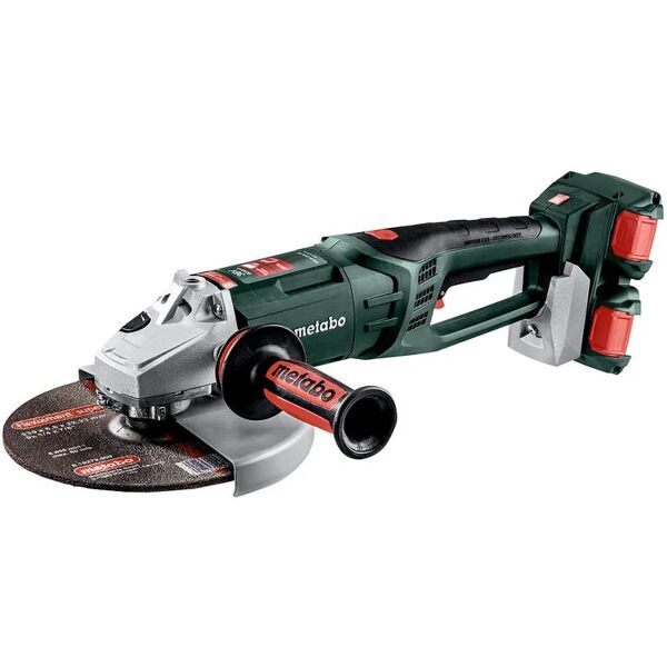 metabo smerigliatrice 230 mm 36-18 v wpb 36-18 ltx bl 230 - pick+mix (senza batteria), valigetta x