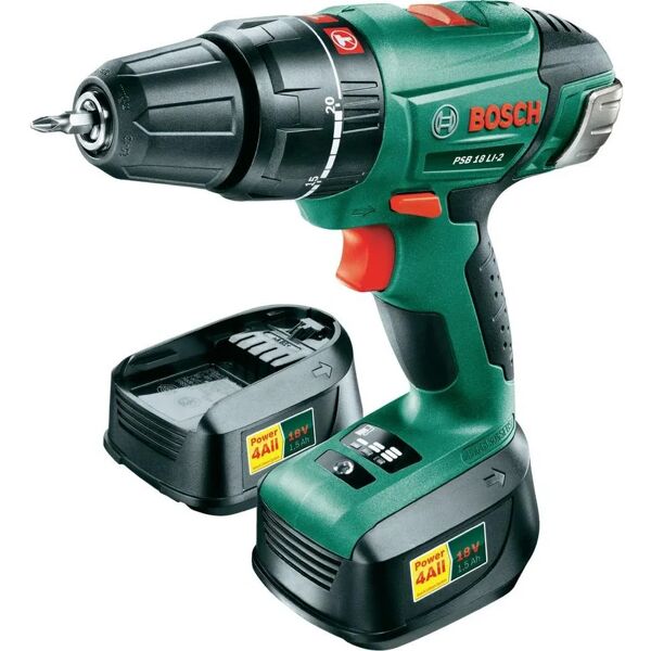 bosch trapano - cacciavite psb 18 li-2