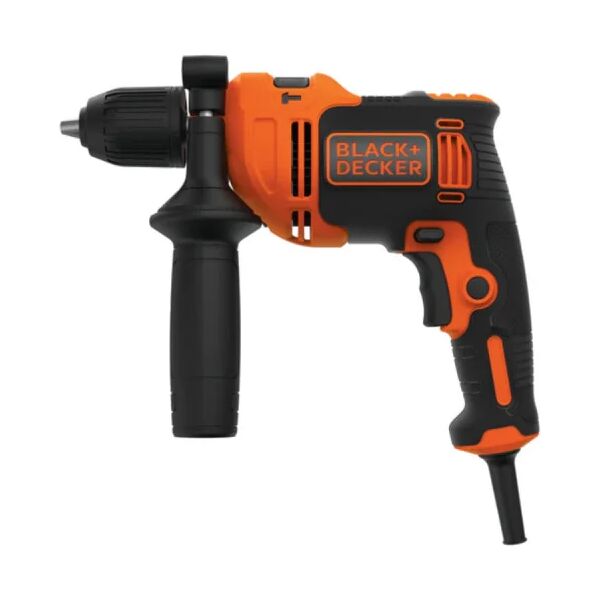 black & decker trapano a percussione mandrino mm.13 autoserrante 710w (beh710k)